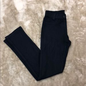Theory navy stretch skinny pants size medium